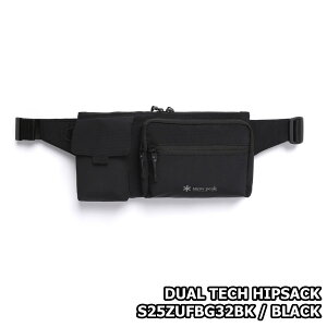 �y���K�i�z��2025�N�V���i��snow peak DUAL TECH HIPSACK �f���A���e�b�N�q�b�v�T�b�N �؍� �X�m�[�s�[�N ���� ���΂� �V�����_�[ �E�F�X�g �{�f�B �o�b�O �E�F�X�g�|�[�` RFID�Ւf �X�L�~���O�h�~ �A