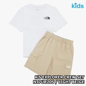 yKiz2025NViTHE NORTH FACE K'S EXPLORER CREW SET LbY GNXv[[ N[ Zbg ؍ m[XtFCX ؍ t@bV TVc obNOtBbNvg Rbg 