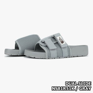 【正規品】★2025年新商品★THE NORTH FACE DUAL SLIDE デュアル スライド WHITE LABEL 韓国 ノースフェイス 韓国 ファッション ホワイトレーベル サンダル 軽量 クッション性 アッパーメッシュクッショ