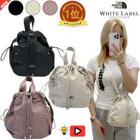【正規品】★色追加★2025年新商品★ THE NORTH FACE BONNEY BUCKET BAG MINI ボニー バケット バッグ ミニ 韓国 ノースフェイス ホワイトレーベル 韓国 ファッション 巾着バッグスタイル クロス ショルダー トート 2way メタルロゴ 旅行 NN2PR65LMN