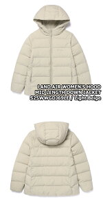 �y���K�i�z��2025�N�V���i��snow peak LAND AIR WOMEN'S HOOD MID LENGTH DOWN JACKET �����h�G�A �E�B�����Y �t�[�f�b�h �~�h���� �_�E���W���P�b�g�؍� �X�m�[�s�[�N ���� �؍� �t�@�b�V���� �_�b�N�_�E�� 