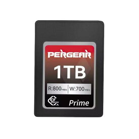 「在庫処理中★1000円OFF＋10倍ポイント｣PERGEAR CFexpress Type Aメモリーカード 1TB/320GB/160GB Primeシリーズ VPG200 プロフェッショナル タイプ A 最大読取り速度 800MB/秒 & 最大書込速度700MB/秒 最大8K RAW 録画対応【5年メーカー保証】