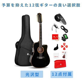 楽天市場】クーポン Vangoaハイエンド版DG120 Pro12弦ギター 