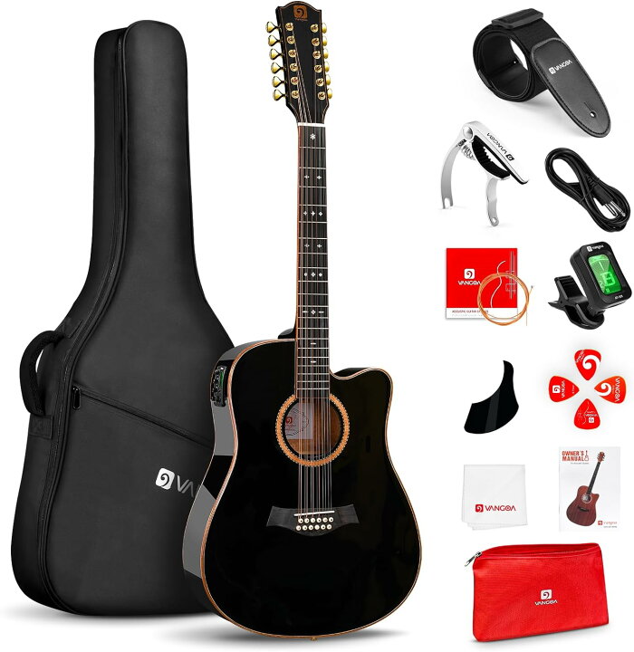楽天市場】【1000円OFFクーポン】Vangoaハイエンド版DG120 Pro12弦