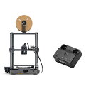 「7月お買い物マラソン★48500⇒40829｣Creality Ender3 V3 KE 3Dプリンター+振動補償センサー 最大500mm/S 静音 自動…