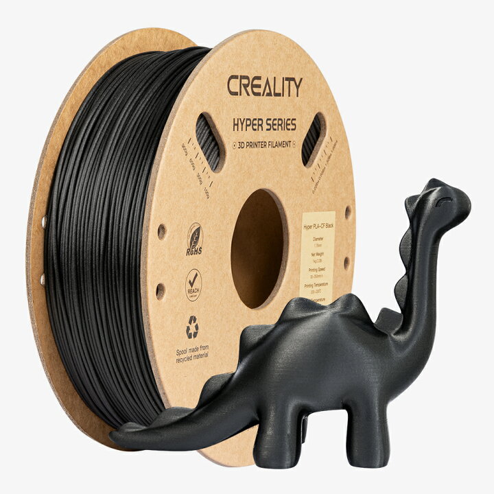楽天市場】Creality Hyper PLA-CF 炭繊維フィラメント FDM 3D 