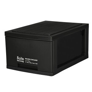 【 エントリーでポイント最大5倍 10/24(金)20:00〜10/27(月)9:59まで 】Boite リビング 1段収納 スリム 衣類収納 衣類 収納ケース 衣装ケース 引き出し 収納ボックス 収納ケース 押入れ収納 収納家具