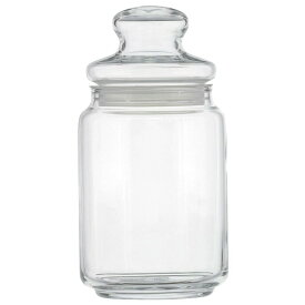 Luminarc ピュアジャー クラブ 0.75L ガラスジャー | 750ml ポット 保存容器 ガラス容器 おしゃれ シンプル ガラス 透明 ストック 保存 ガラス製 保存ビン 保存瓶