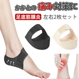 かかとサポーター 踵サポーター 足底筋膜炎 かかとが痛い 踵 足底腱膜炎 仕事 ウォーキング 通勤 剣道 捻挫 簡単装着 衝撃吸収 かかと保護 痛み緩和 1足用 2枚セット S/L 送料無料
