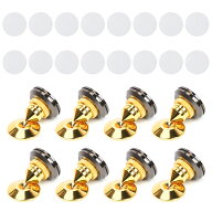 インシュレーター スパイク 金属製 4個セット 8個セット スピーカー オーディオ音質改善　高さ調整可能 …