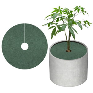 防草シート 除草シート 不織布 直径60cm 直径32cm 直径25cm 直径15cm 植木鉢用 園芸用シート 防草 雑草防止 保湿 果樹 菊栽培用材 厚手 通気 透水 【国内検品済み】