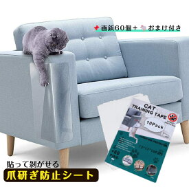 爪とぎ防止シート 猫 壁紙 保護シート貼るだけ簡単 10pcs ソファ 家具保護ステッカー テープ 粘着タイプ透明 ネコ ねこ いたずら対策 壁 保護 はってはがせる しつけ つめとぎ サイズ選択可能