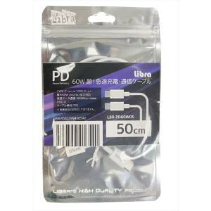 }[dʐM/TYPE-CTYPE-C̍ő60Wi20V/3A)o͑ΉP[uLBR-PD60W05@(WHj