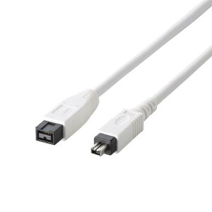 ����񂹁IFireWire�P�[�u��(9�s��-4�s��)��IE-941WH
