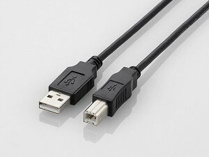 ����񂹁IUSB2.0�P�[�u��/A-B�^�C�v/�m�[�}����U2C-BN15BK [1.5m �u���b�N]