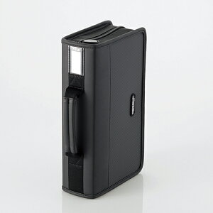 ��CD/DVD���R���p�N�g�Ɏ��[�ł���t�@�X�i�[�P�[�X��CCD-SS96BK