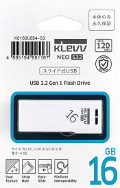 ◆○在庫限り終了！USB3.2/GEN1KLEVV K016GUSB4-S3