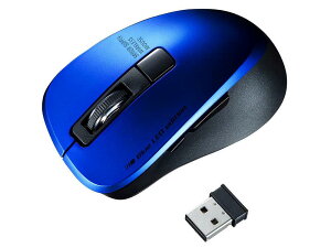 �����ב҂��I�É����C�����X�u���[LED�}�E�X��MA-WBL153BL