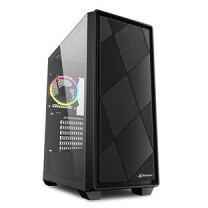 楽天市場】sha－vs4－vbk ミドルタワーpcケースの通販 