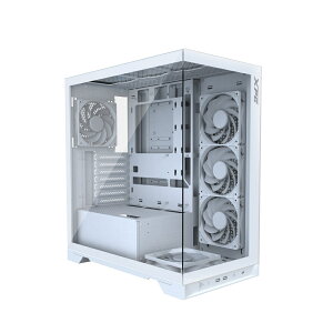 ◆ケース内部をダイナミックに魅せるピラーレス設計!世界的に有名なデザイン賞であるiFデザインアワードを受賞◆INVADERXMT-WHCWW