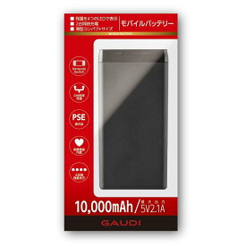 ◆取寄せ！2.1Aモバイル充電器10000mA◆GBT100BBK