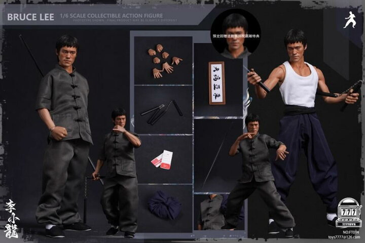 楽天市場】777TOYS 1／6 映画 キャラクター ブルース・リー 李小龍 
