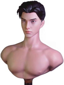 HW TOYS 　1／6　HW01CZY‐B　男　男性　モデル　アクションフィギュア用　ヘッド　頭　B白肌