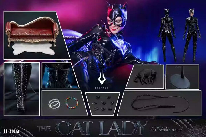 楽天市場】永恒玩具 Cat Lady ET-X10 可動 アクションフィギュア 素体 