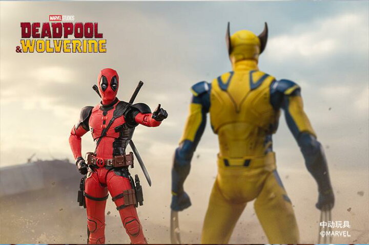 楽天市場】中動玩具 1/10 映画 キャラクター デッドプール 