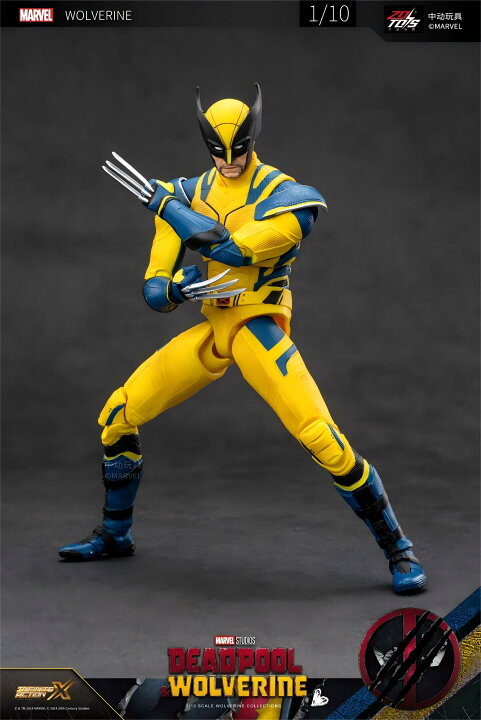 楽天市場】中動玩具 1/10 映画 キャラクター デッドプール 
