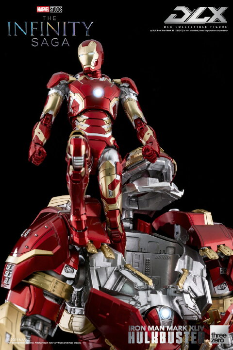 楽天市場】Threezero 1/12 マーベル DLX アイアンマン Hulkbuster 