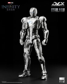 Threezero マーベル・スタジオ: インフィニティ・サーガ　DLX アイアンマン・マーク2　 Mk2 フィギュア　17.5 cm　めっき版　組立式　可動モデル　完成品 プレゼント