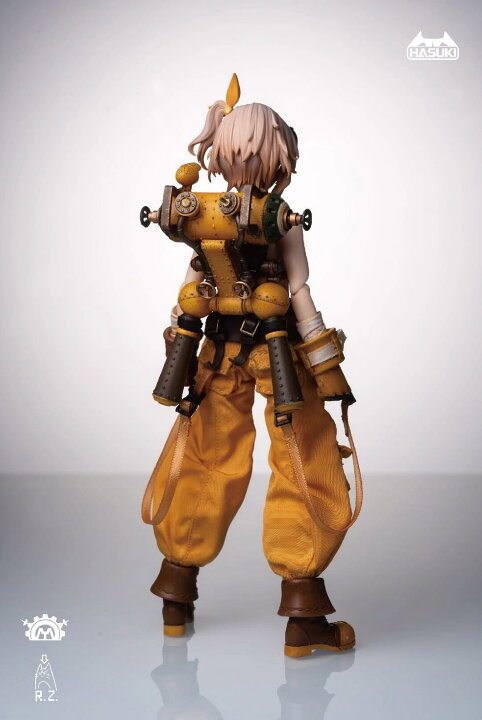 楽天市場】HASUKI Pocket Art 05 1/12 メカニック フィオナ 可動 少女  