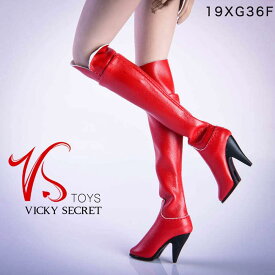 VSTOYS 19XG36 1/6 セクシー 美人 女性 アジア 美足 アクション フィギュア ボディー 素体用 ブーツ 靴 F