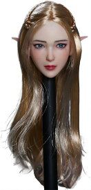 SUPER DUCK SDH038B 1/6 美人 美女 綺麗 可愛い 妖精 アクションフィギュア用 ヘッド 頭