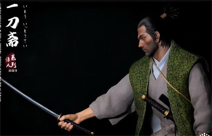 楽天市場】ZGJKTOYS 1/6 浪人シリーズ 伊藤一刀齋 可動 アクション 
