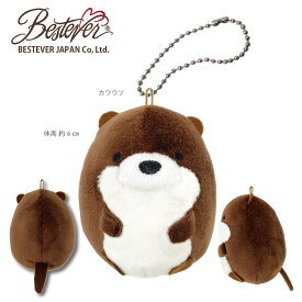 【BESTEVER】もちもち ボールチェーン ミニマスコット バッグチャーム キーホルダー 小さい 可愛い もっちり セキセイインコ シマエナガ ラッコ カワウソ ペンギン ヒツジ ブタ シャーク ハシビロコウ ナマケモノ ハムスター ベストエバージャパン