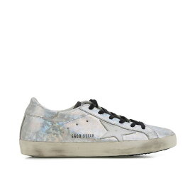 ★ポイント5倍★ゴールデングース GOLDEN GOOSE【SNEAKERS SUPERSTAR】 レディース ローカット スニーカー SHATTERED (メタリックシルバー) G30WS590 B14【送料無料】 【あす楽対応】 【コンビニ受取】 【海外配送】 【国際配送】