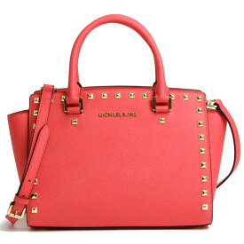 ★ポイント5倍★【訳あり】 マイケルコース MICHAEL KORS【SELMA STUD MD セルマ】 TZ 2WAY トートバッグ CORAL REEF (コーラルリーフ) 30T3GSMS2L 801【送料無料】 【あす楽対応】 【コンビニ受取】 【海外配送】 【国際配送】