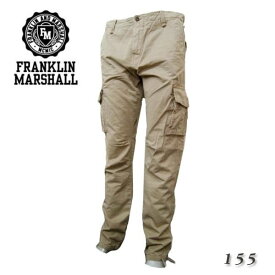 ★ ★フランクリンアンドマーシャル FRANKLIN&MARSHALLメンズ カーゴパンツ KHAKI カーキ PAMR155CMLW11 CRAWFORD【送料無料】 【コンビニ受取可】 【海外配送 可】 【国際配送】