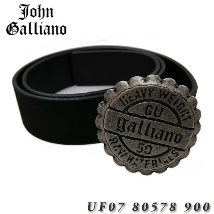 楽天市場】 ジョンガリアーノ John Gallianoロゴ バックル ベルト 