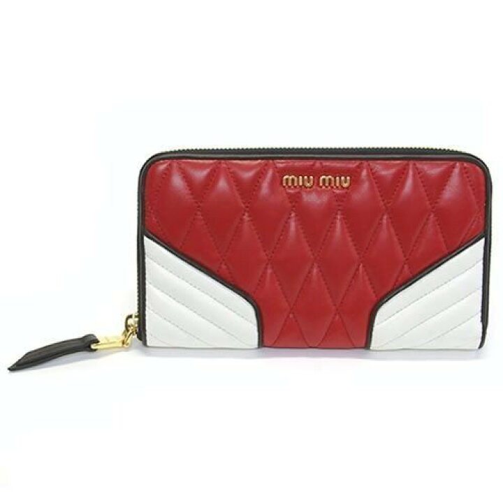 楽天市場】 ミュウミュウ MIUMIU 【アウトレット】5M0506 ナッパレザー 
