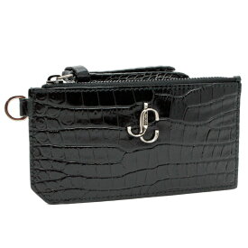 ★ポイント5倍★ジミーチュウ JIMMY CHOO【LISE / 】 カードケース コインケース 小銭入れ BLACK (ブラック) LISE CBH 204 BLACK【送料無料】 【あす楽対応】 【コンビニ受取】 【海外配送】 【国際配送】