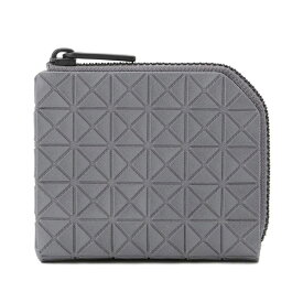 ★ポイント5倍★バオバオ イッセイミヤケ BAO BAO ISSEY MIYAKE【KURO SERIES】 【CLAM WALLET ONE-TONE / クラム ウォレット】 メンズ L字ファスナー ミニ財布 マット グレー BB AG781【送料無料】 【あす楽対応】 【コンビニ受取】 【海外配送】 【国際配送】