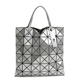 ★ ★バオバオ イッセイミヤケ BAO BAO ISSEY MIYAKE【LUCENT BASIC / ルーセント 6×6】 トートバッグ SHINY SILVER (シルバー) BB AG053 91【送料無料】 【コンビニ受取可】 【海外配送 可】 【国際配送】