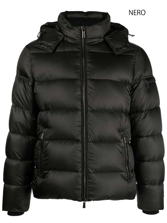 楽天市場】 ムーレー MOORERメンズ フード付き ダウンジャケット  