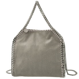 ★ポイント5倍★ステラマッカートニー STELLA McCARTNEY【FALABELLA / ファラベラ】 MINI BELLA ミニ 2WAY トート ショルダーバッグ LIGHT GREY (ライトグレー) 371223 W9132 1220【送料無料】 【あす楽対応】 【コンビニ受取】 【海外配送】 【国際配送】