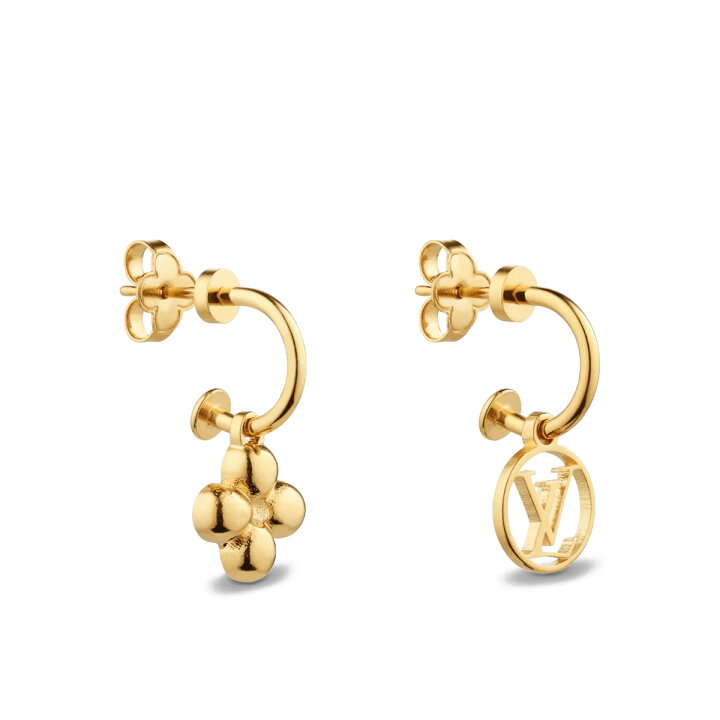 楽天市場】 ルイヴィトン LOUIS VUITTONピアス ブルーミング ゴールド  
