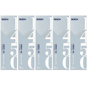 リーチ 1450 ホワイトニング 120g【5個セット】(4571537796699-5)