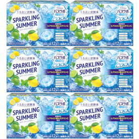 HERSバスラボ クール SPARKLING SUMMER 12錠(4種×各3錠)【6個セット】(4901559213483-6)